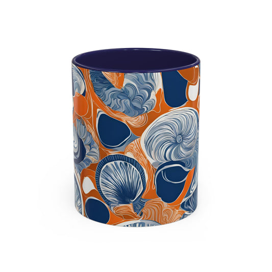 Orange shells 3 Accent Coffee Mug (11oz)