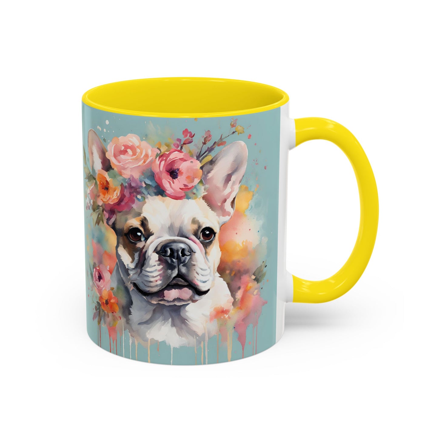 French Bulldog 02 Accent Coffee Mug - Dog Lover Gift