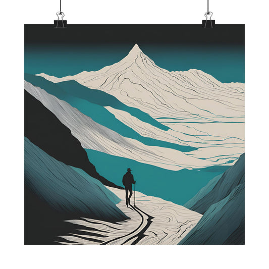 Lone Collection Walker 7 Matte Square Posters