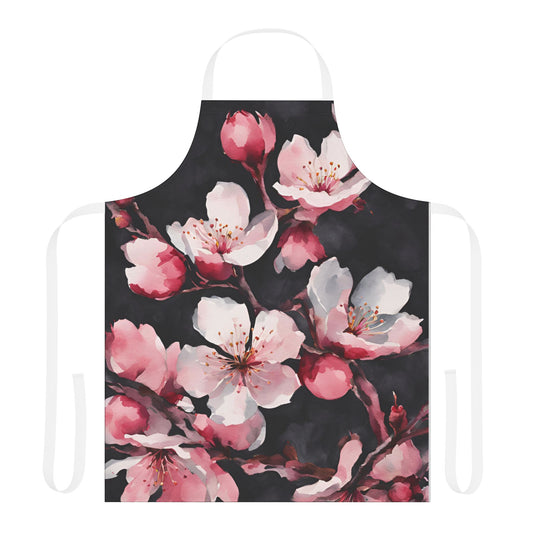 Cherry Blossom 02 Apron 5-Color Straps