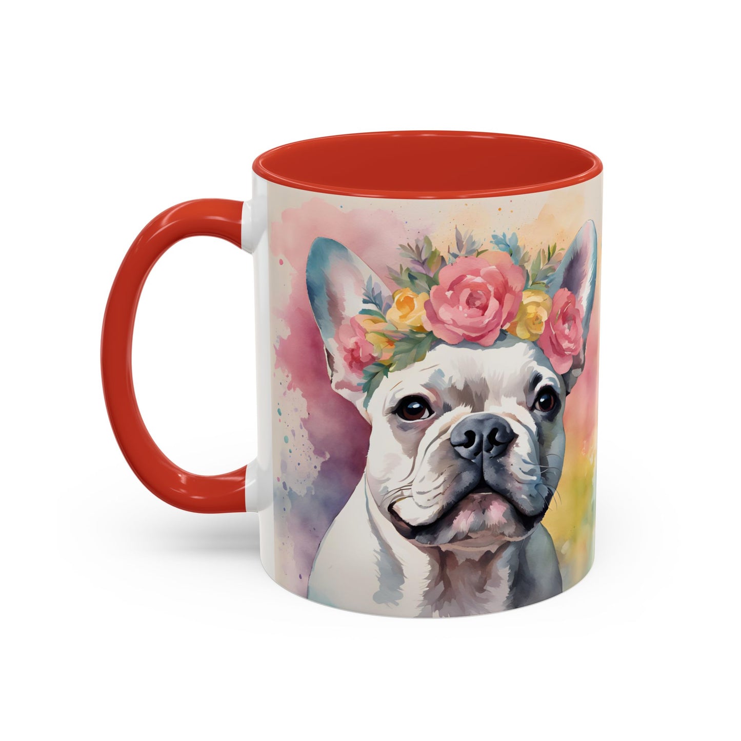 French Bulldog 04 Accent Coffee Mug - Dog Lover Gift