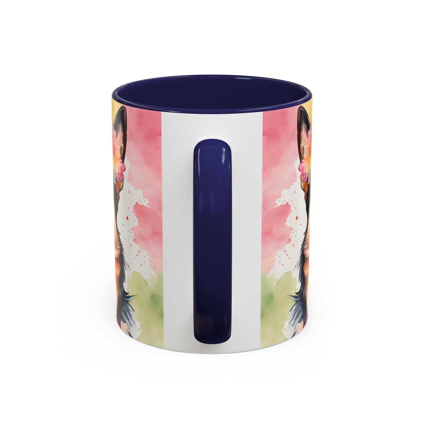 German Shepherd 03 Accent Coffee Mug - Dog Lover Gift