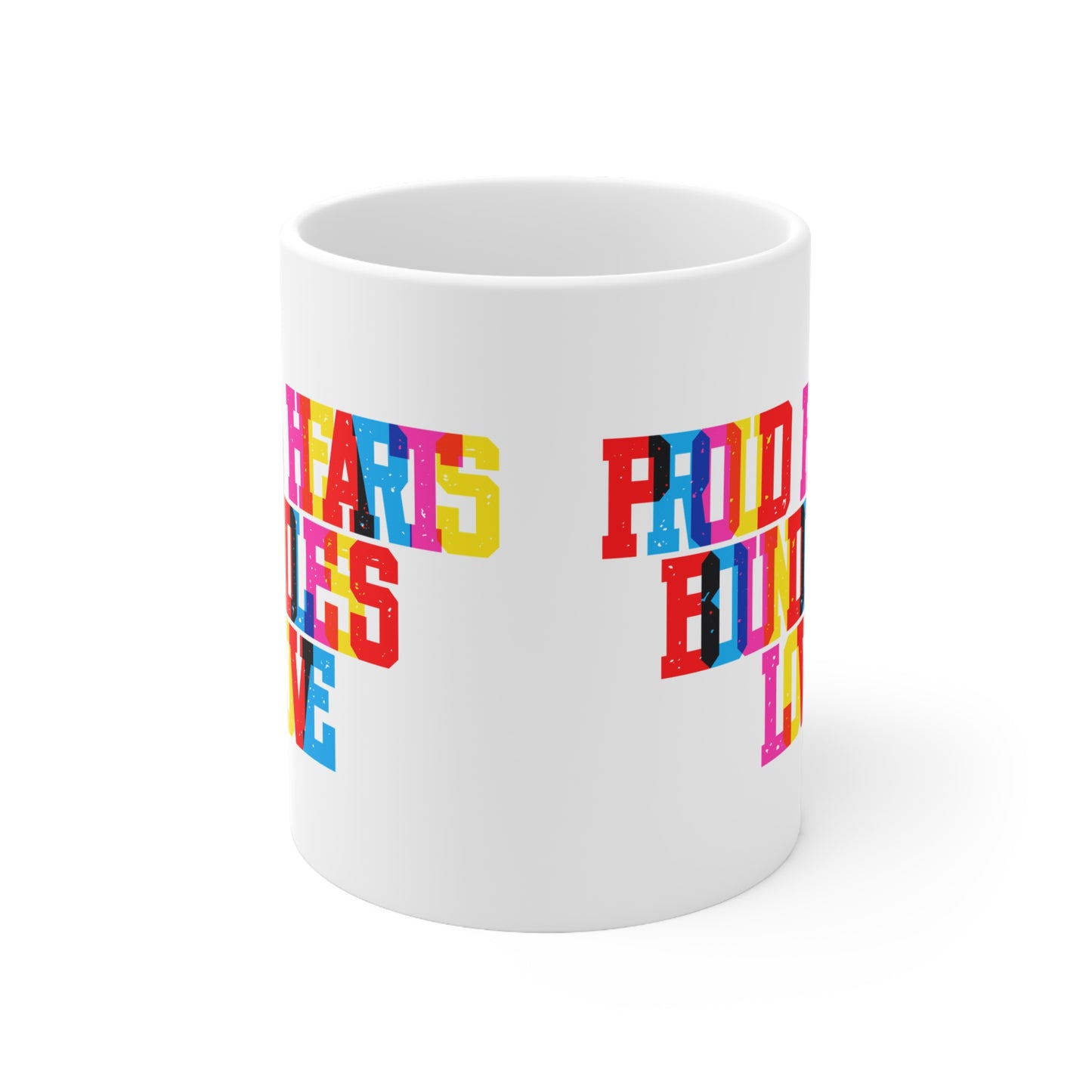 Proud Hearts Boundless Love Valentines Mug Ceramic 11oz