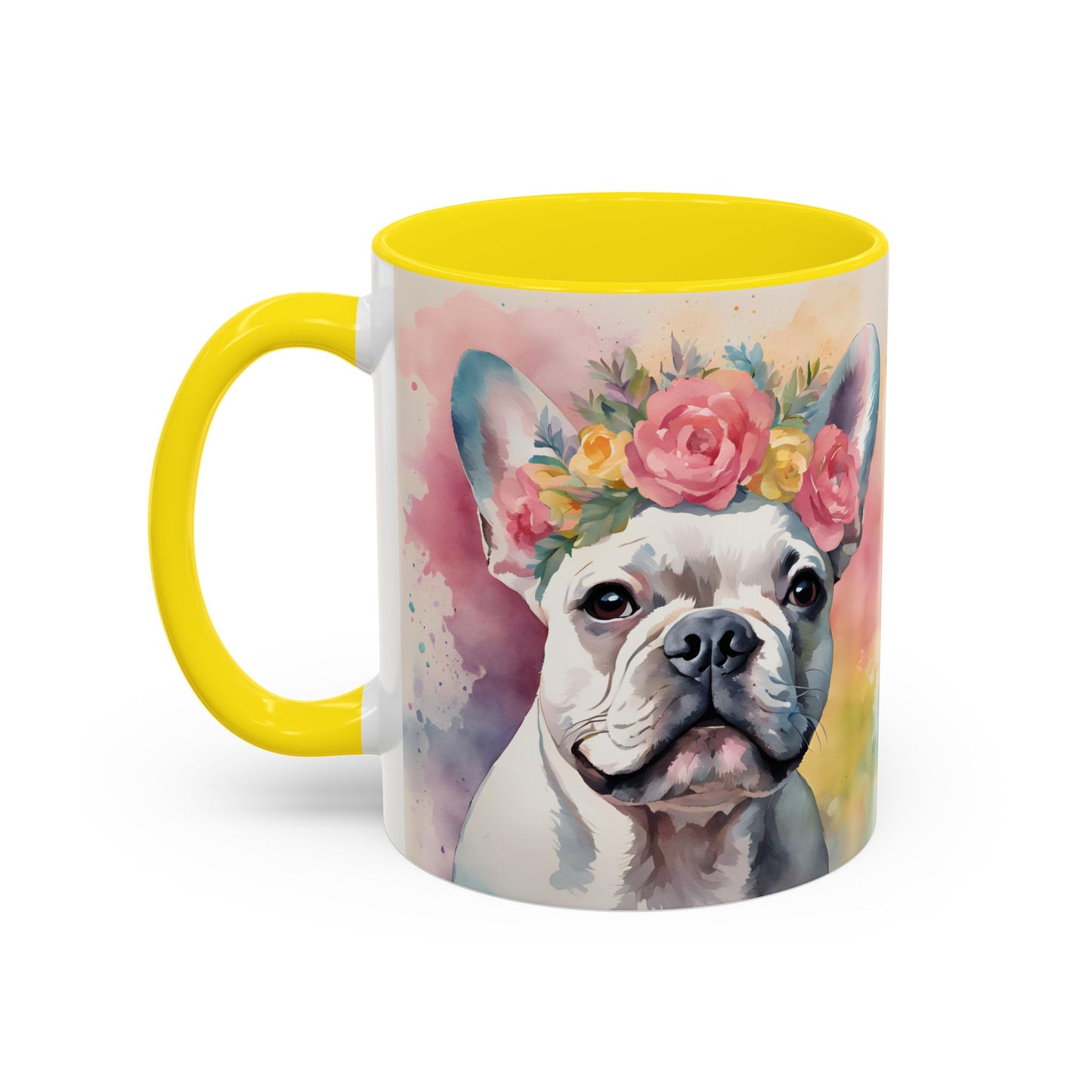 French Bulldog 04 Accent Coffee Mug - Dog Lover Gift