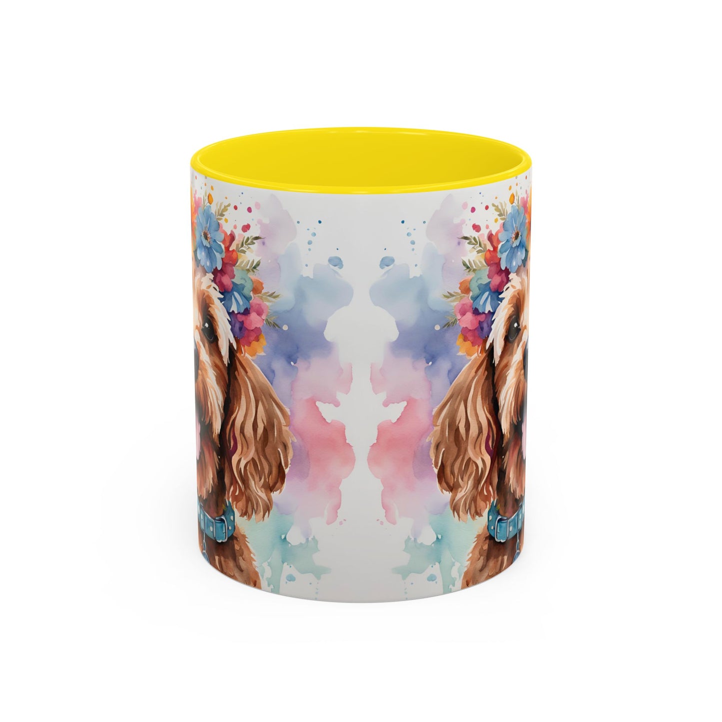 Cockapoo 02 Accent Coffee Mug - Dog Lover Gift