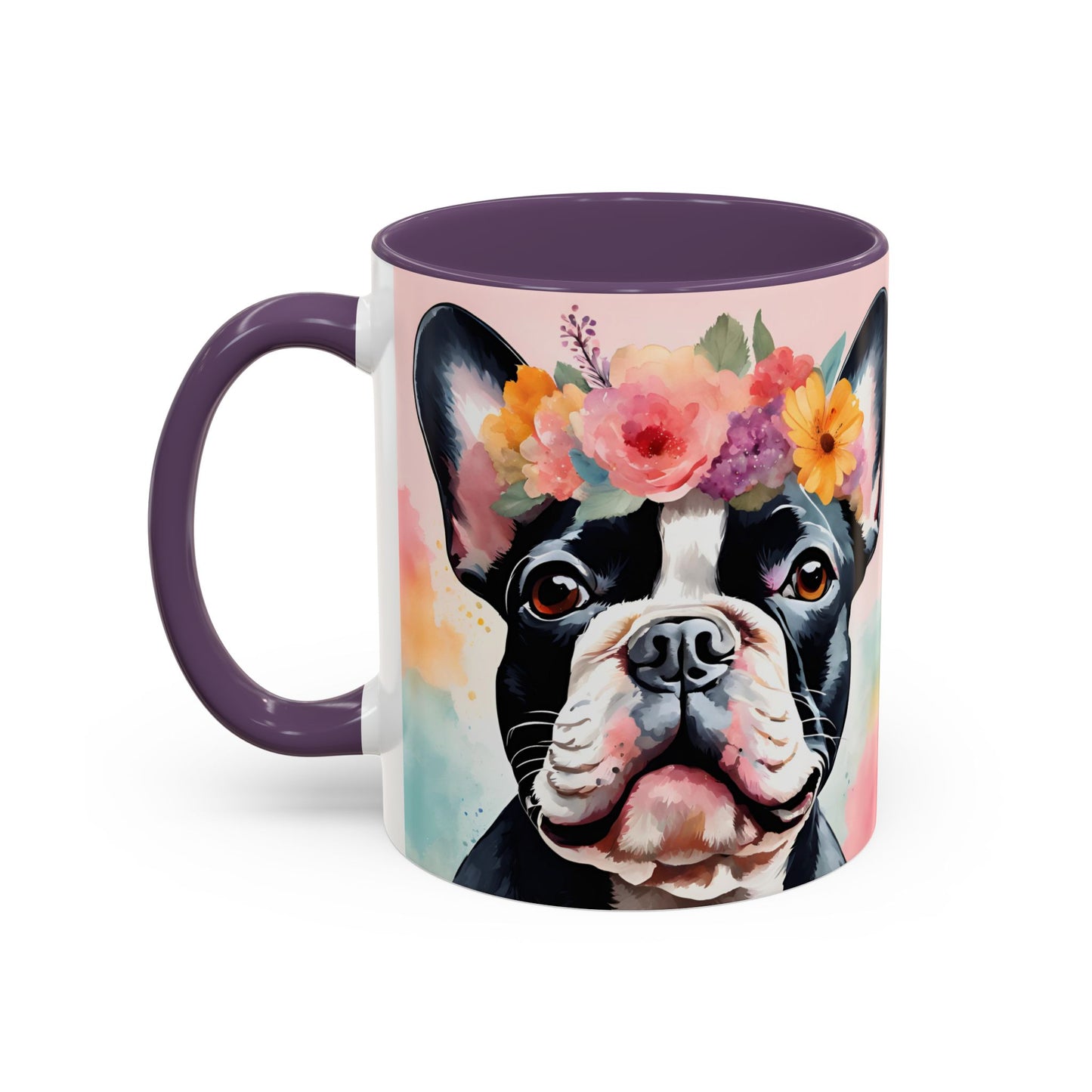 French Bulldog 01 Accent Coffee Mug - Dog Lover Gift