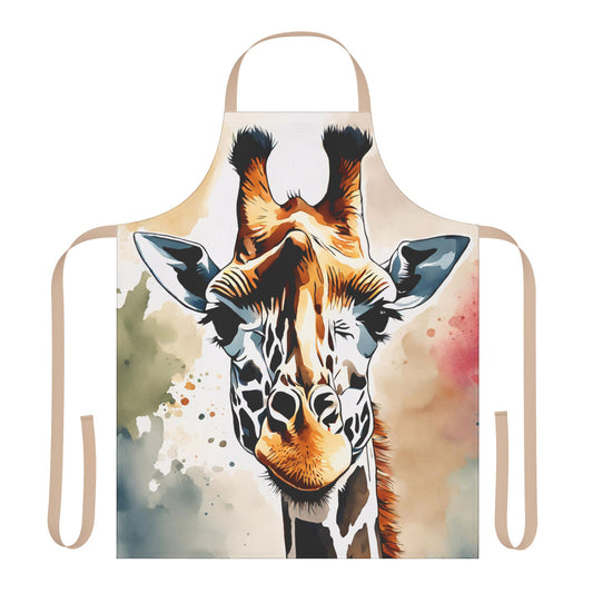 Giraffe Adult Apron (AOP)