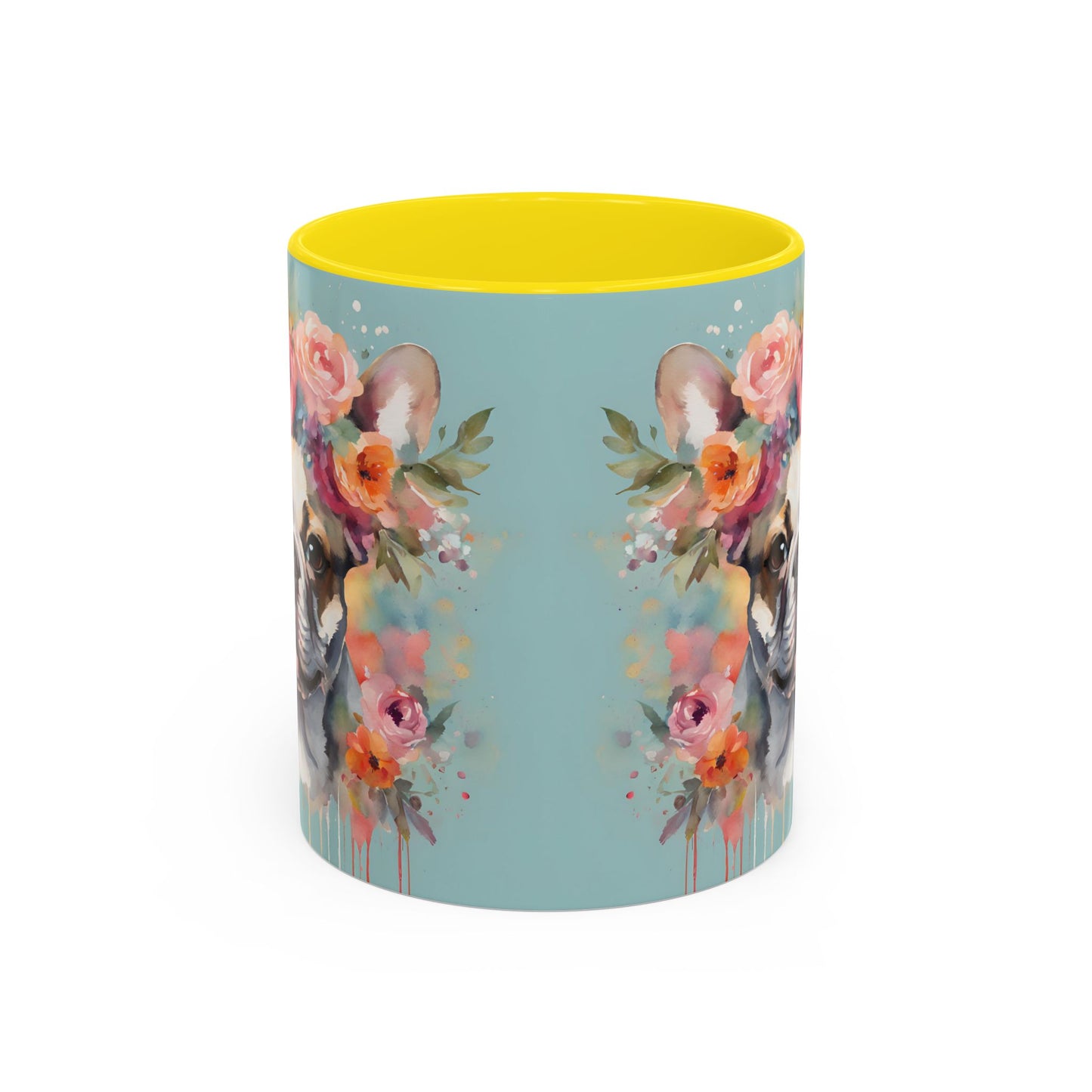 French Bulldog 02 Accent Coffee Mug - Dog Lover Gift