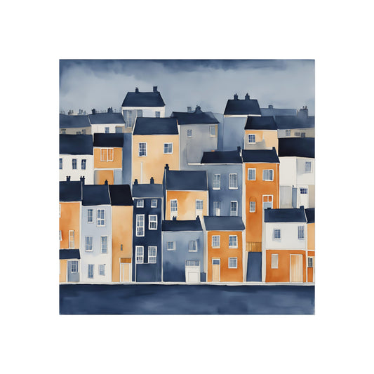 Blue Collection 21 Matte Print