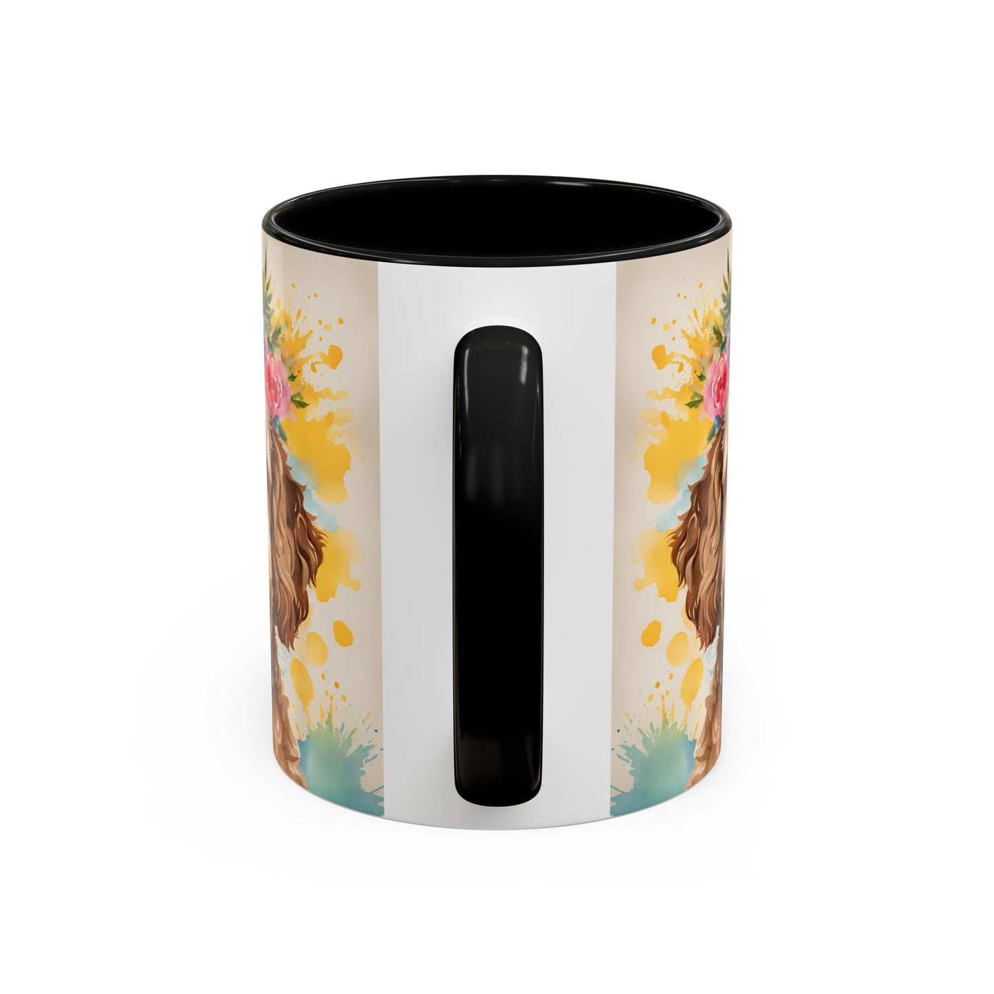 Cockapoo 04 Accent Coffee Mug - Dog Lover Gift