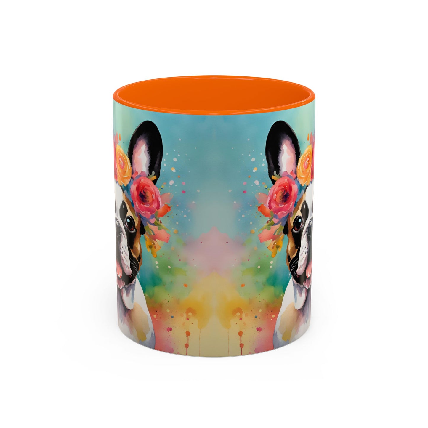 French Bulldog 03 Accent Coffee Mug - Dog Lover Gift