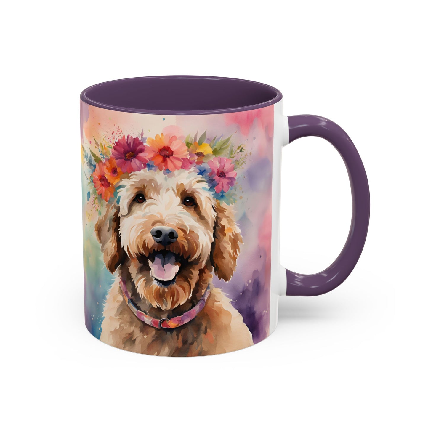 Labradoodle 04 Accent Coffee Mug - Dog Lover Gift