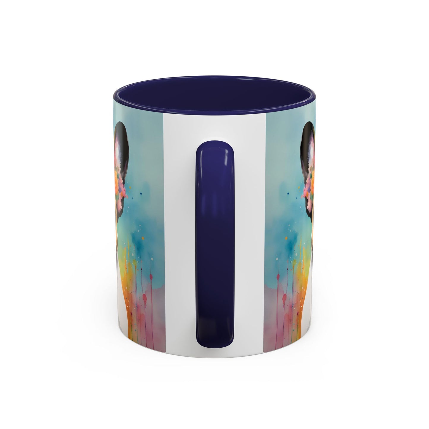 French Bulldog 03 Accent Coffee Mug - Dog Lover Gift