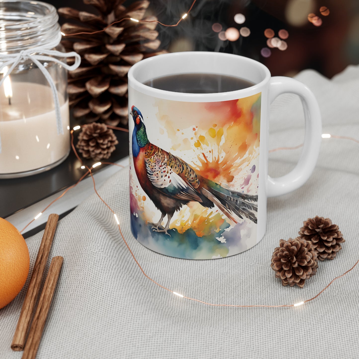 Pheasant 04 Mug - Nature's Beauty Collection