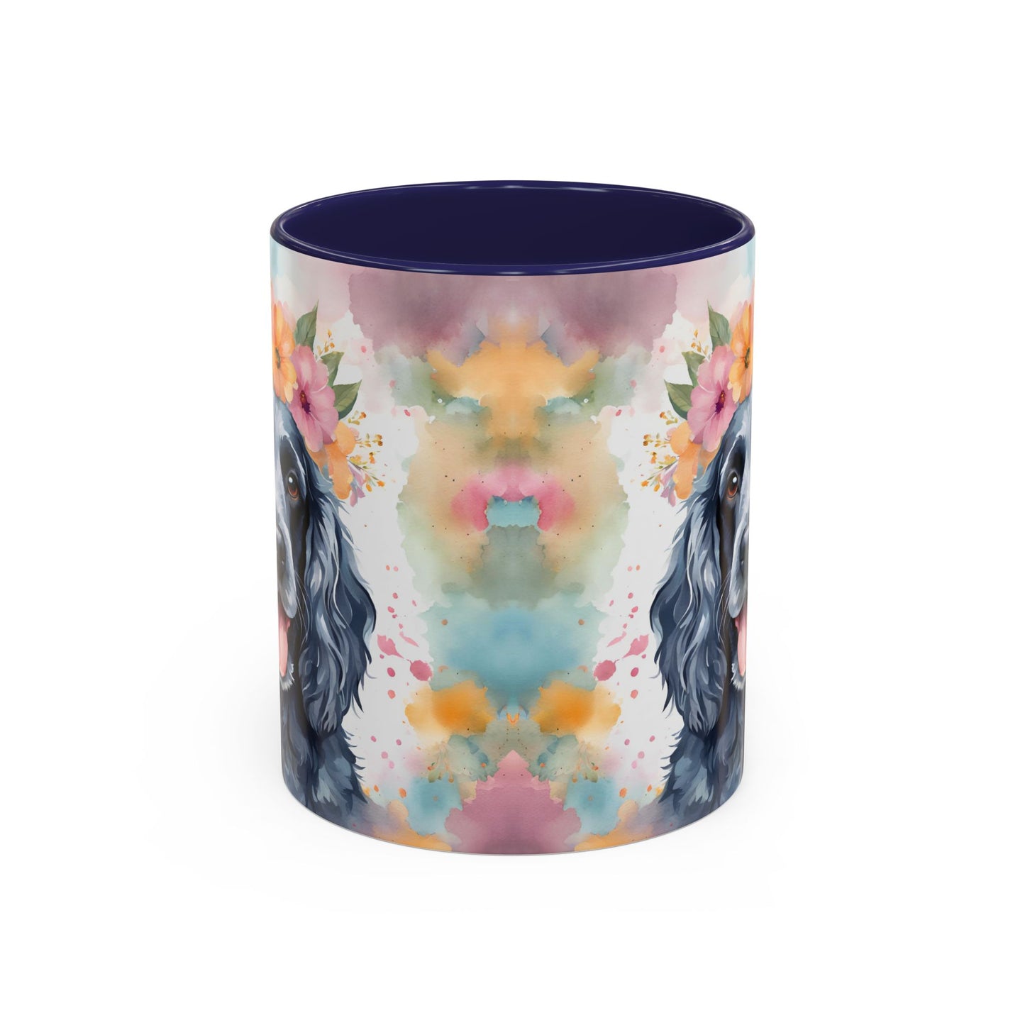 Blue Roan Cocker Spaniel 03 Accent Coffee Mug - Dog Lover Gift