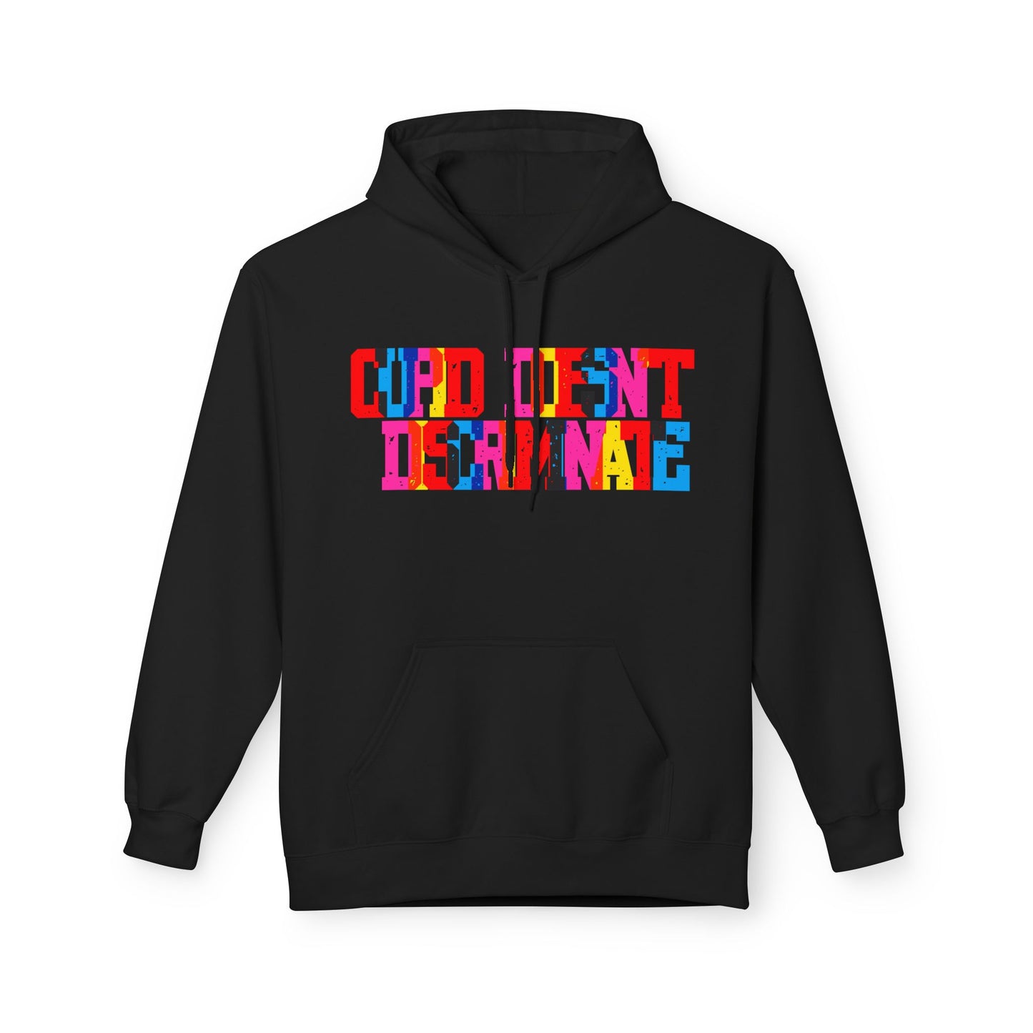 Cupid Doesn’t Discriminate Unisex Valentines Hoodie