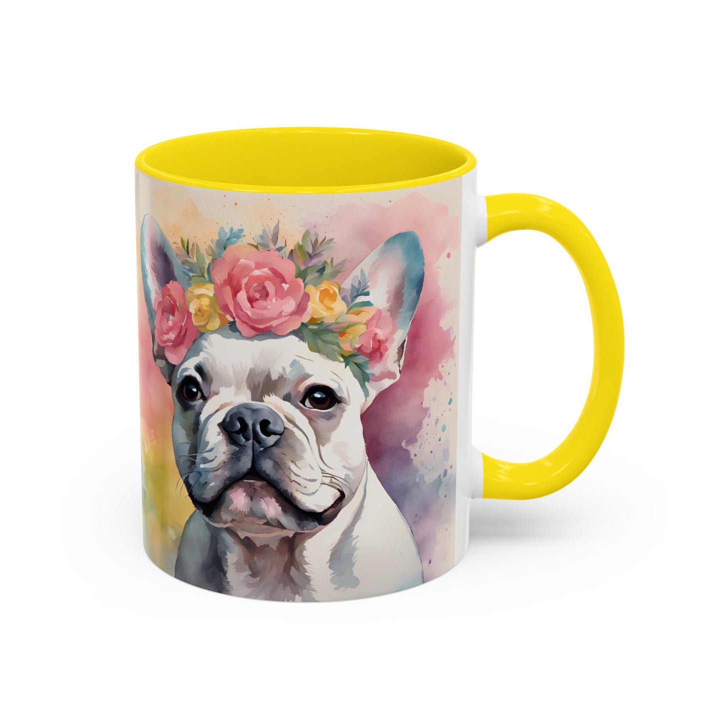 French Bulldog 04 Accent Coffee Mug - Dog Lover Gift