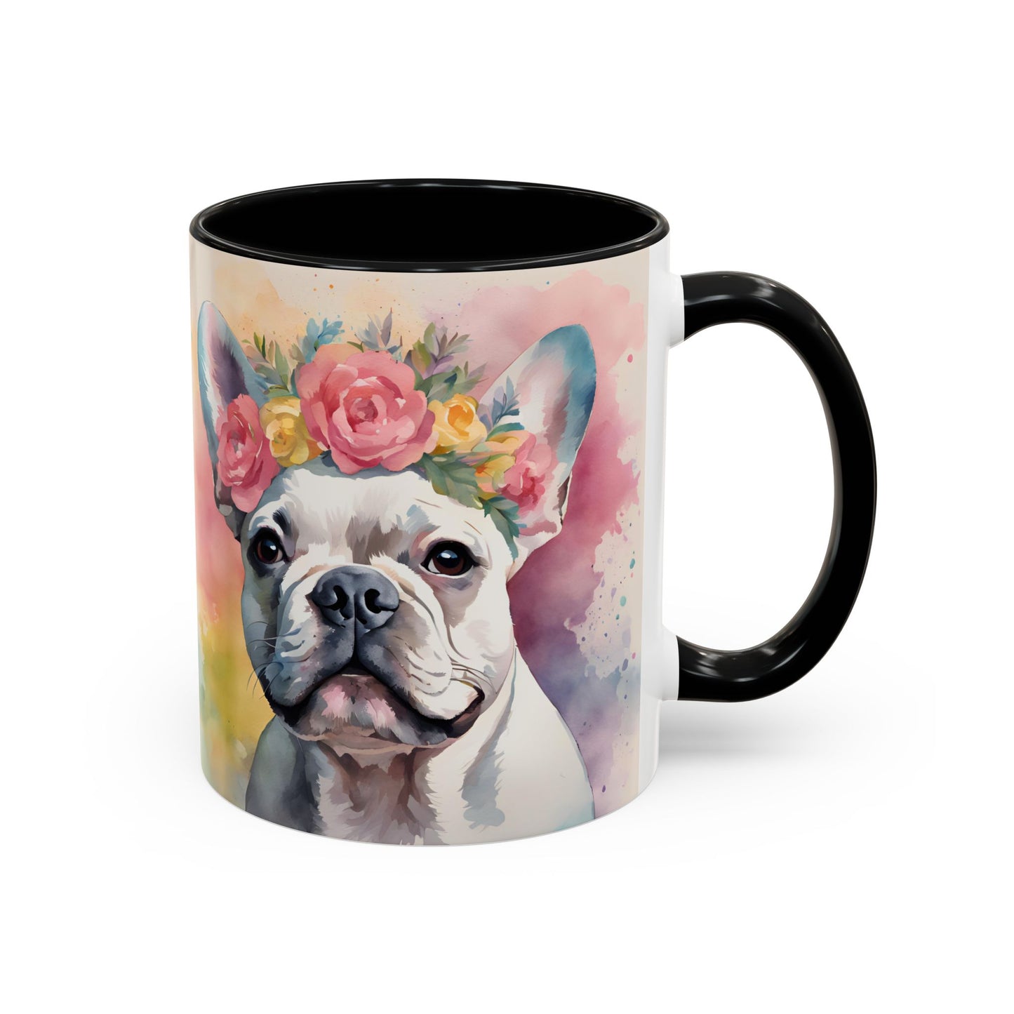 French Bulldog 04 Accent Coffee Mug - Dog Lover Gift