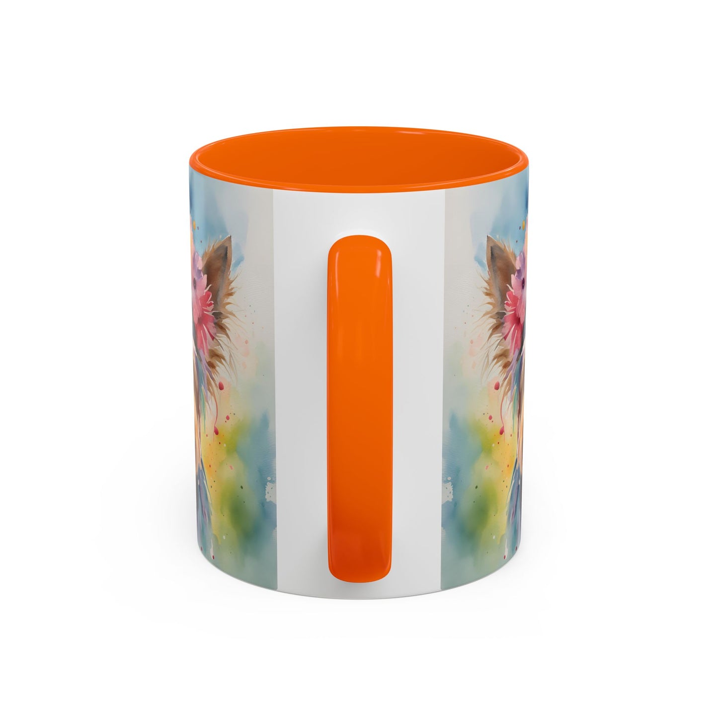 Yorkshire Terrier 03 Accent Coffee Mug - Dog Lover Gift