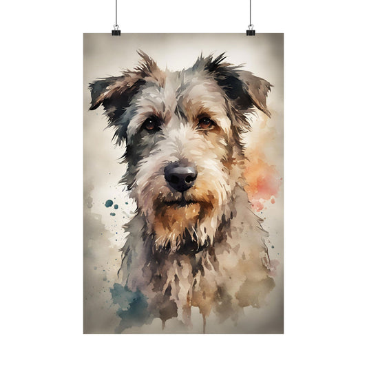 Dogs Gorgeous Scruff 03 Matte Vertical Poster