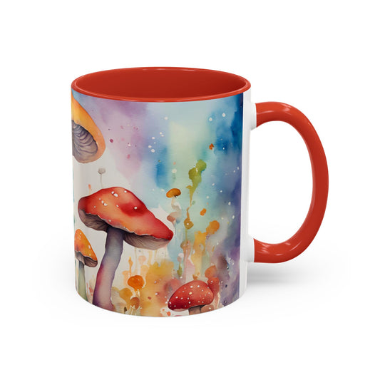 Mushroom 3 Accent Mug 11oz