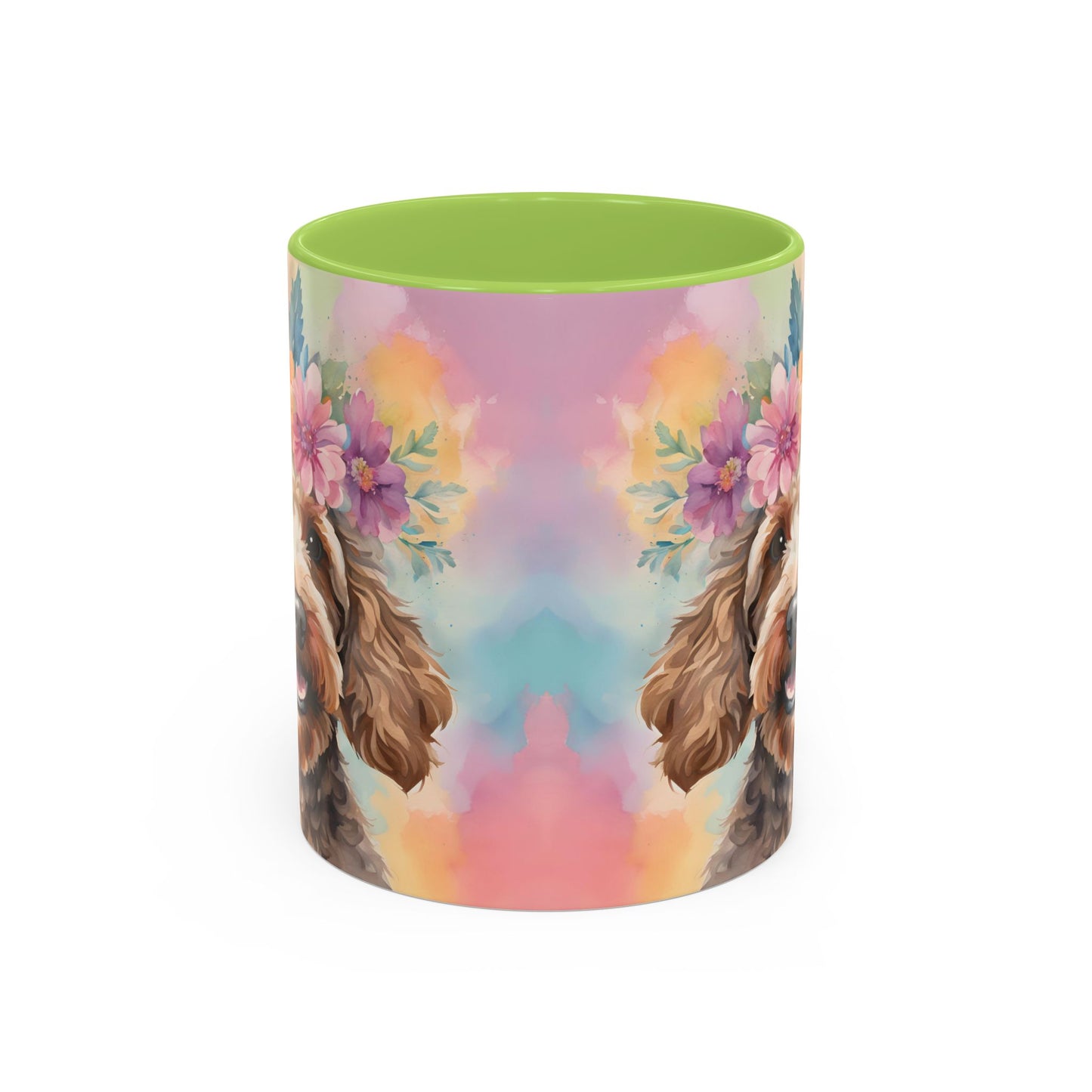 Cockapoo 01 Accent Coffee Mug - Dog Lover Gift