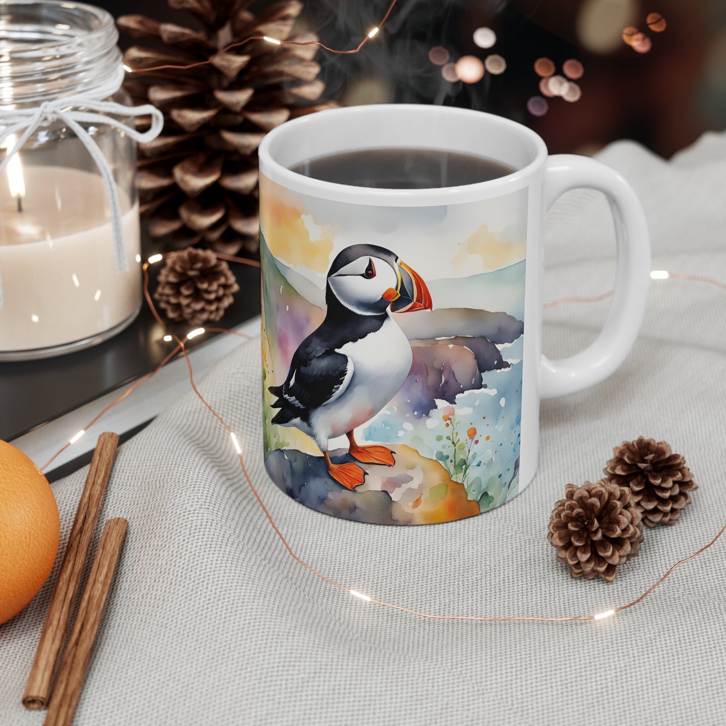 Puffin 03 Mug - Nature's Beauty Collection