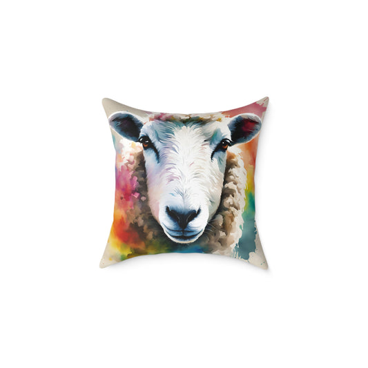 Sheep 02 Poly Pillow - Natures Beauty Design