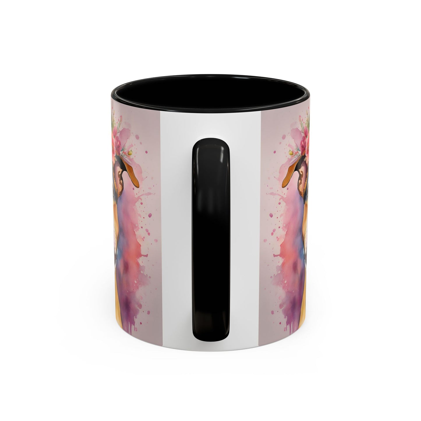 Staffordshire Bull Terrier 02 Accent Coffee Mug - Dog Lover Gift