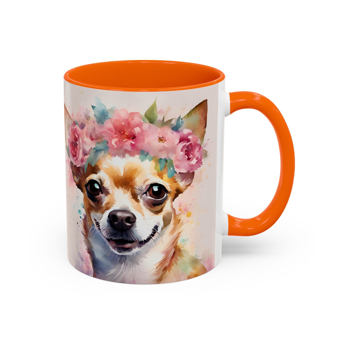 Chihuahua 01 Accent Coffee Mug - Dog Lover Gift