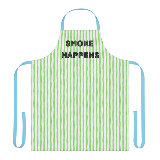 Smoke Happens Apron, Cooking Pun