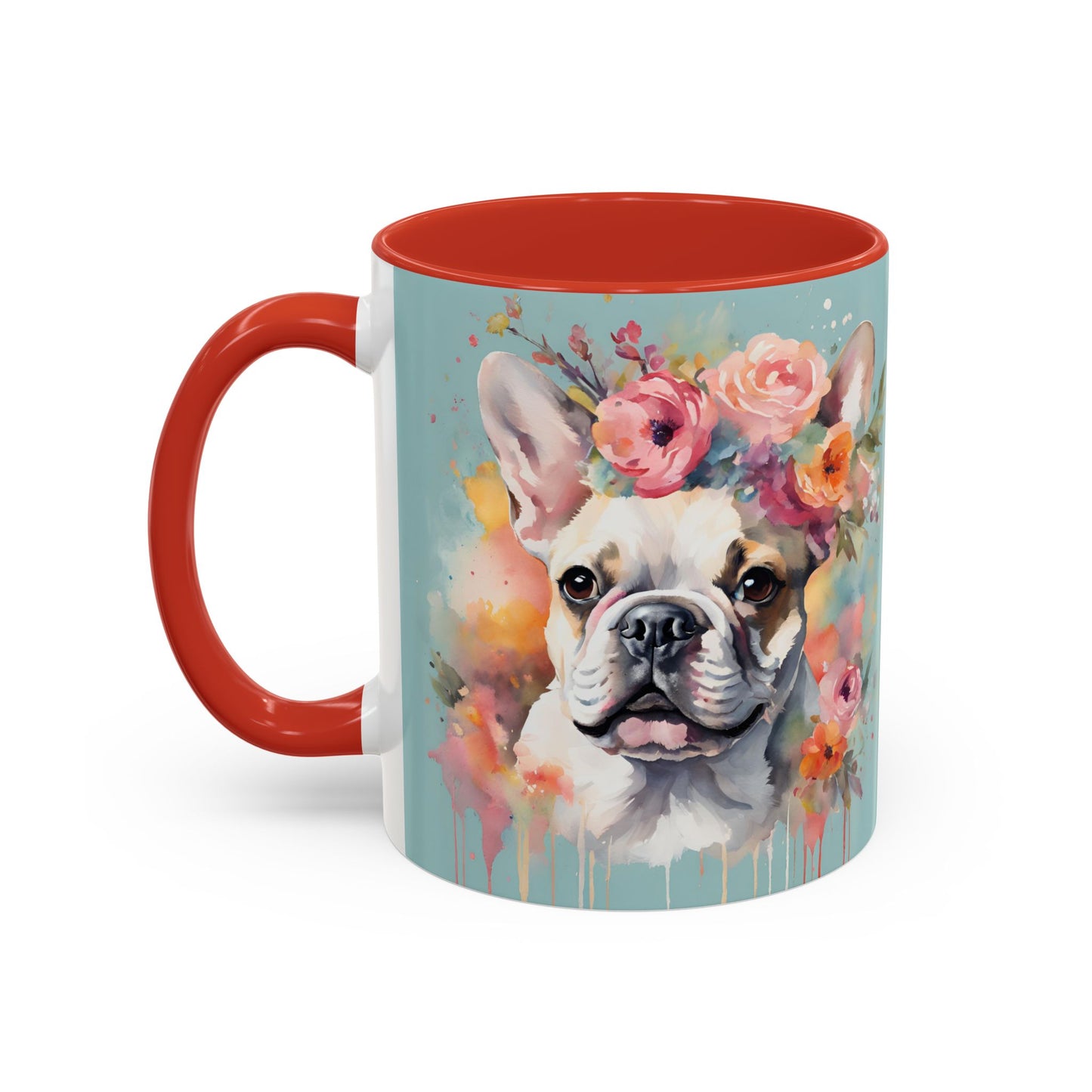 French Bulldog 02 Accent Coffee Mug - Dog Lover Gift
