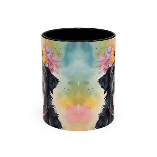 Eddy 01 Accent Coffee Mug - Dog Lover Gift