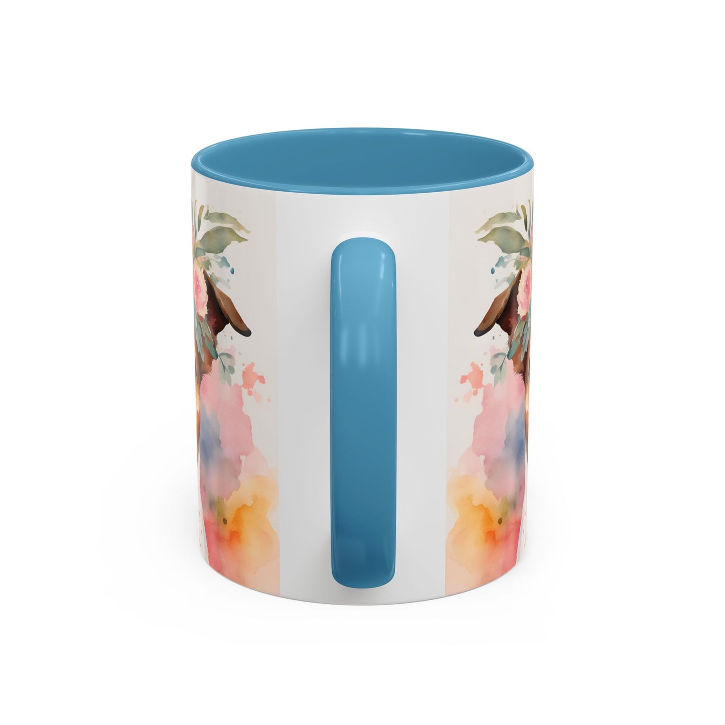 Jack Russell 01 Accent Coffee Mug - Dog Lover Gift