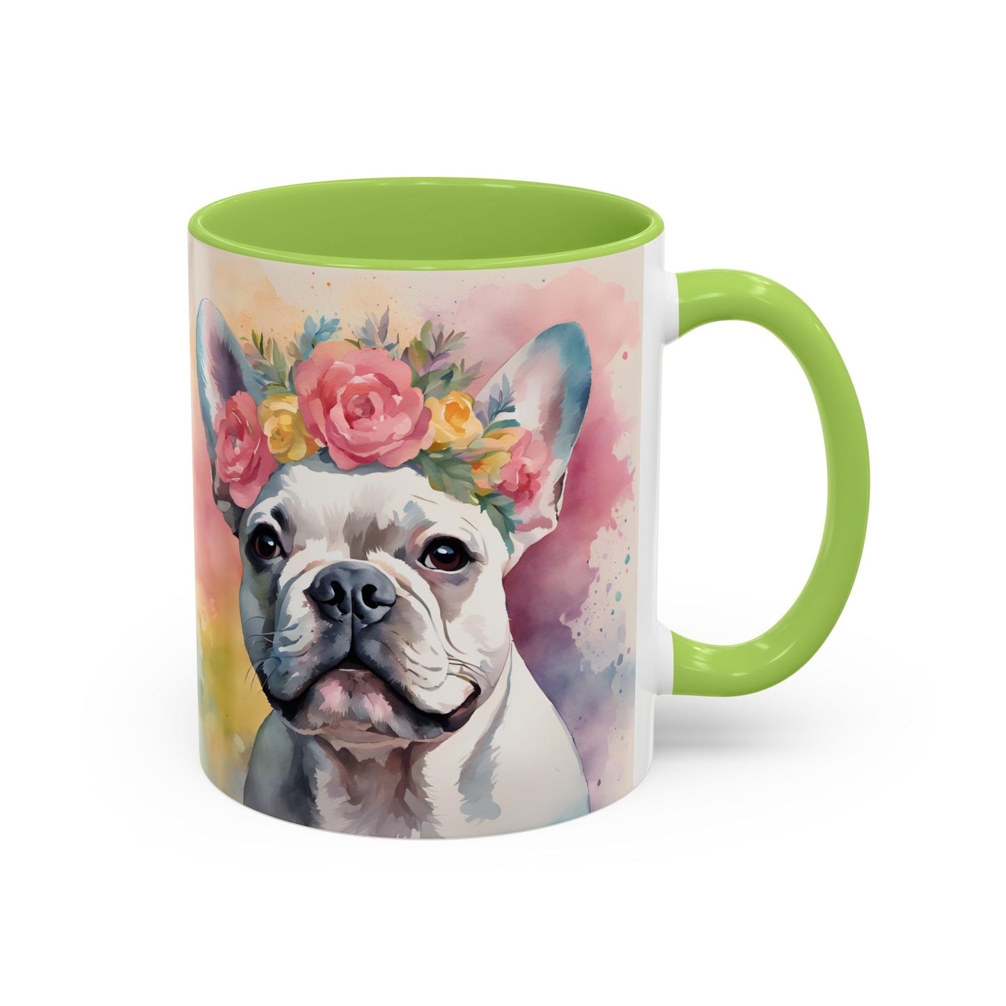 French Bulldog 04 Accent Coffee Mug - Dog Lover Gift