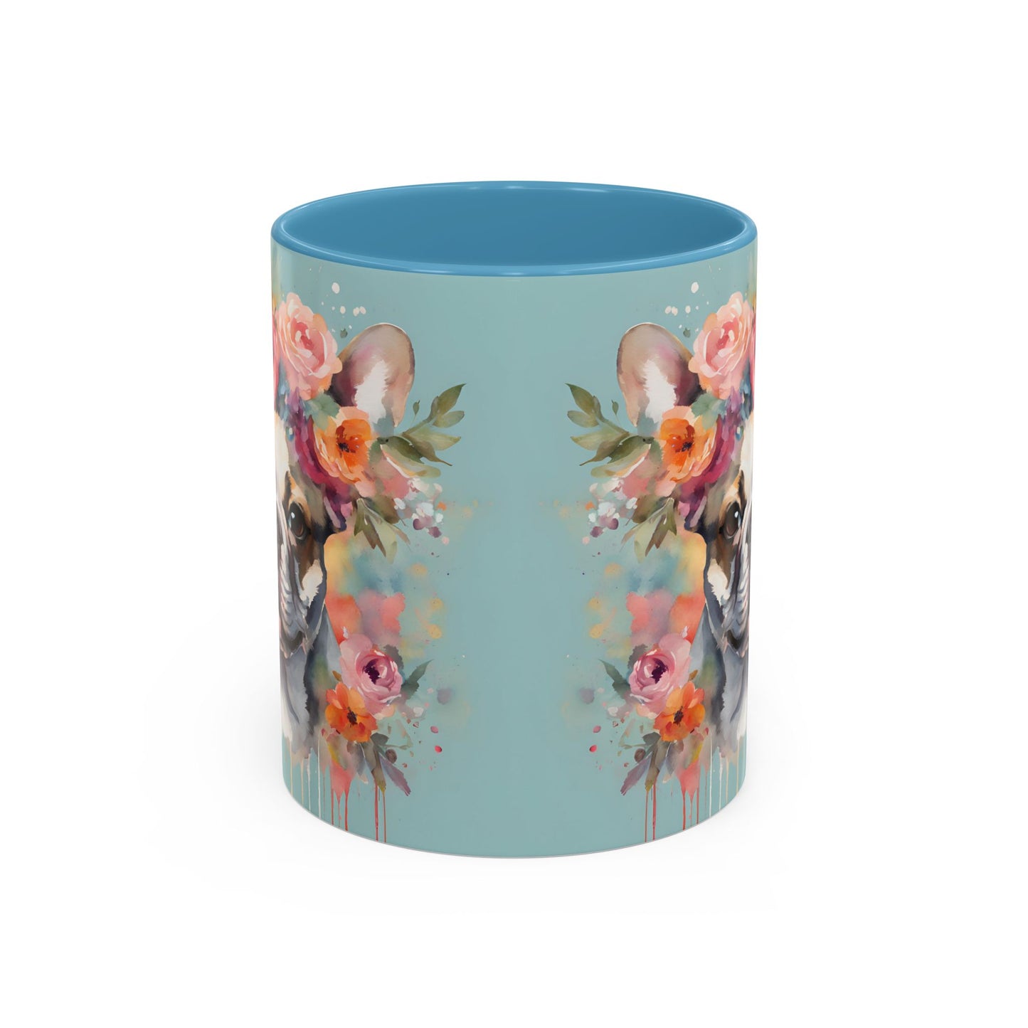 French Bulldog 02 Accent Coffee Mug - Dog Lover Gift