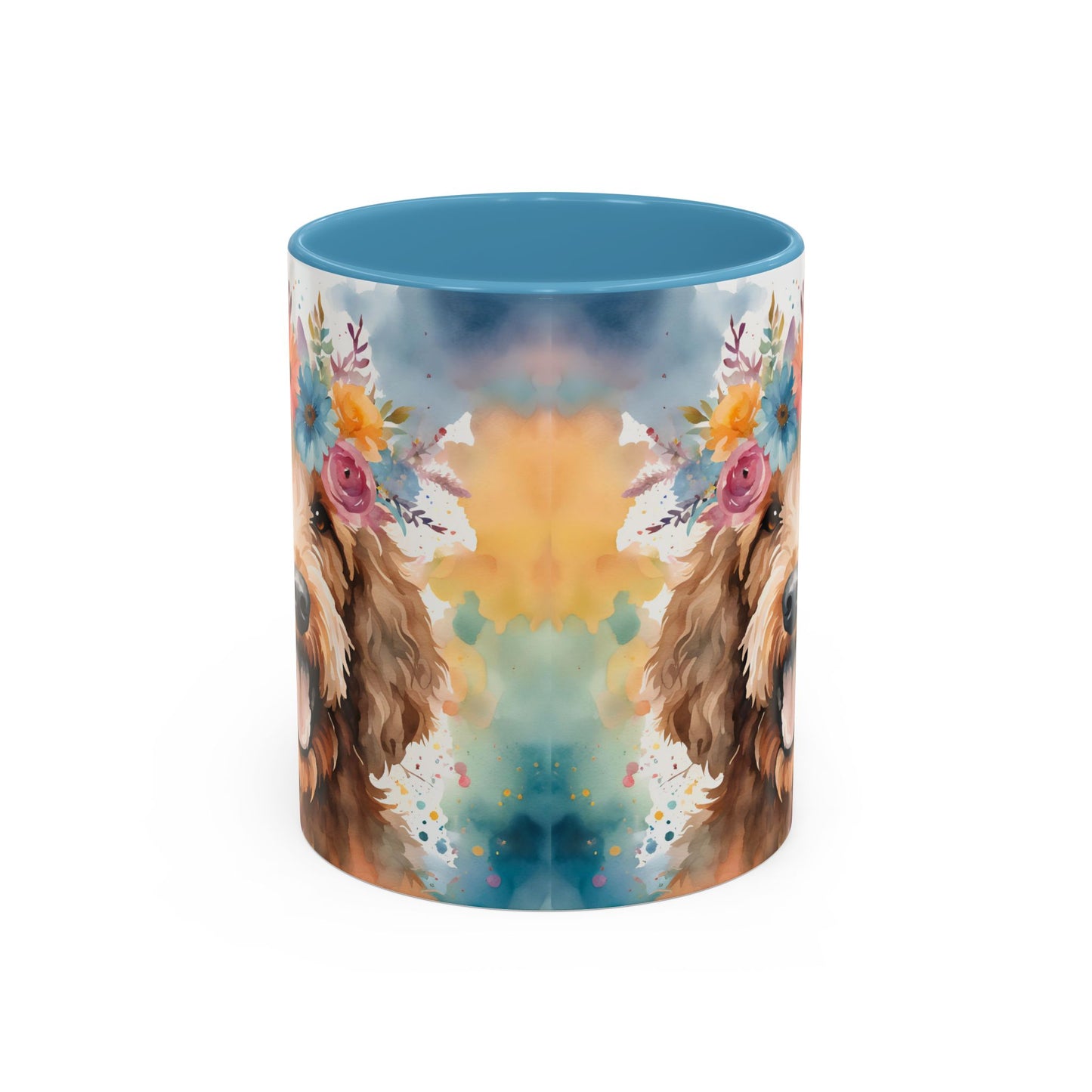 Labradoodle 03 Accent Coffee Mug - Dog Lover Gift