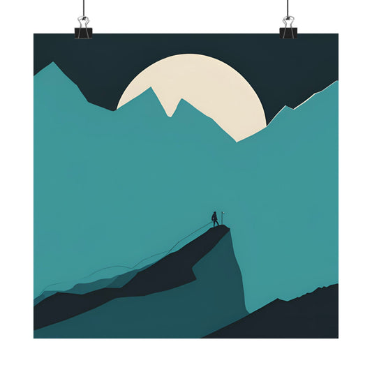 Lone Collection Walker 14 Matte Square Posters