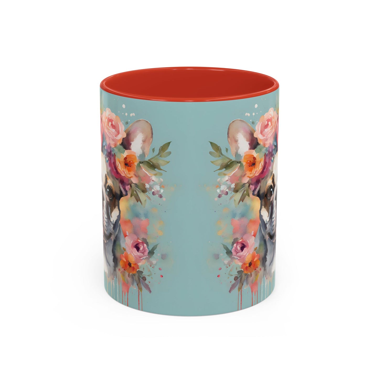 French Bulldog 02 Accent Coffee Mug - Dog Lover Gift