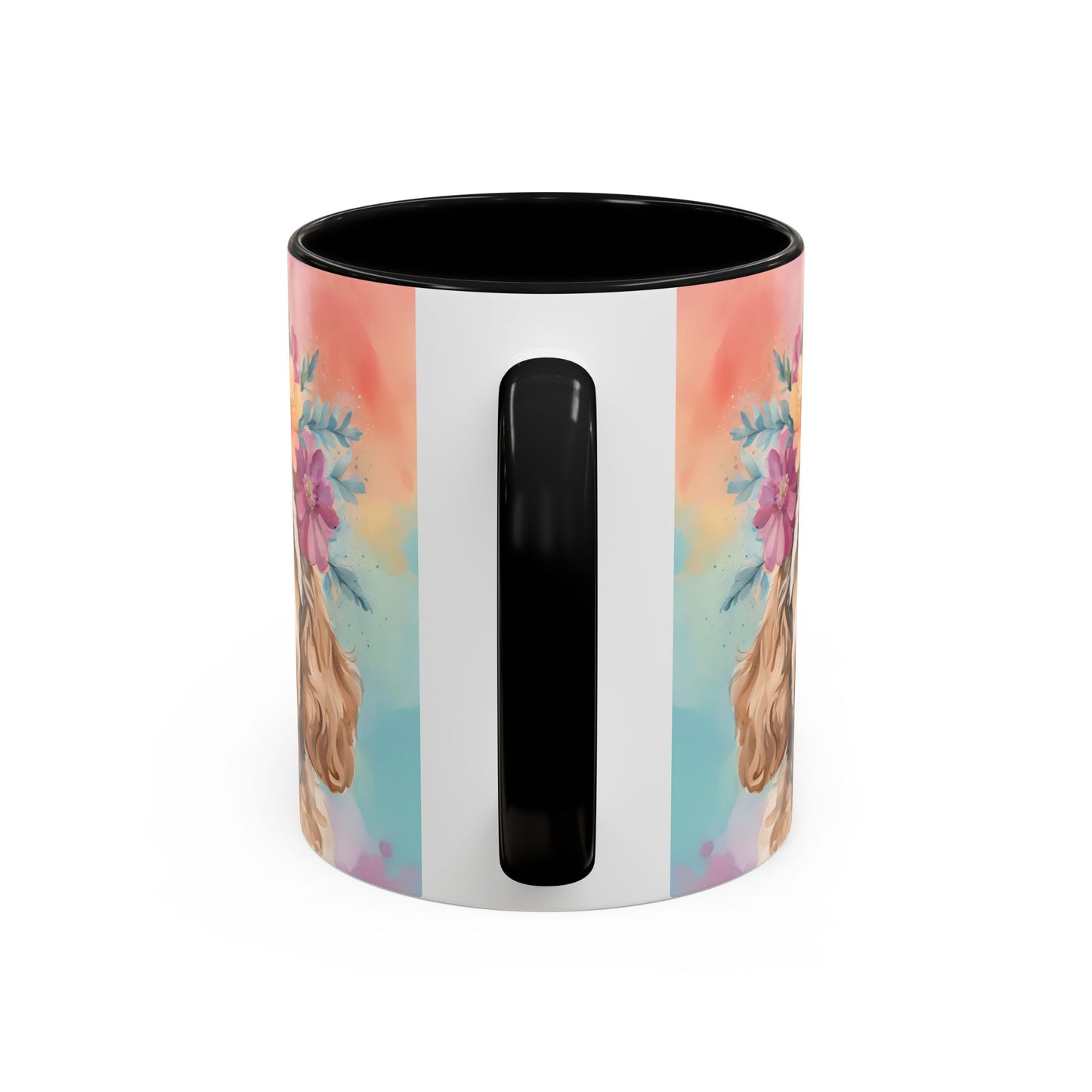 Cockapoo 01 Accent Coffee Mug - Dog Lover Gift