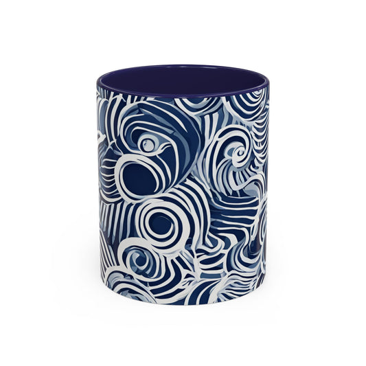 Seashell 4 Accent Coffee Mug (11oz)