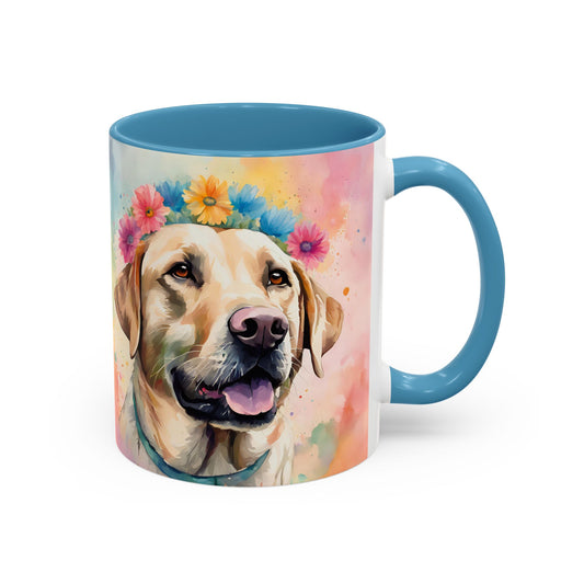 Labrador 01 Accent Coffee Mug - Dog Lover Gift
