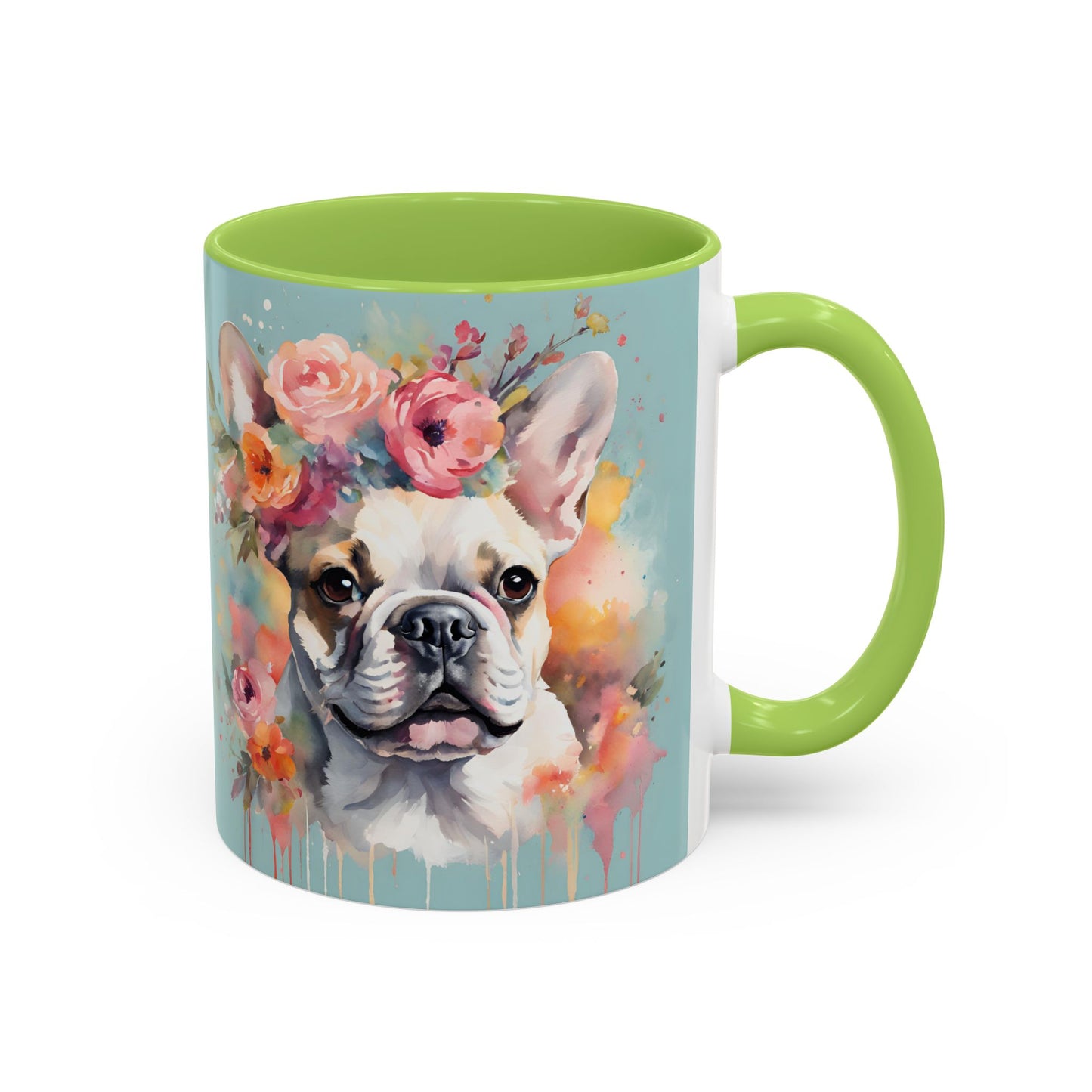 French Bulldog 02 Accent Coffee Mug - Dog Lover Gift