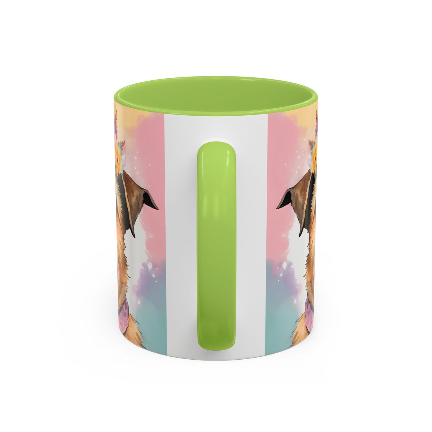 Border Terrier 02 Accent Coffee Mug - Dog Lover Gift
