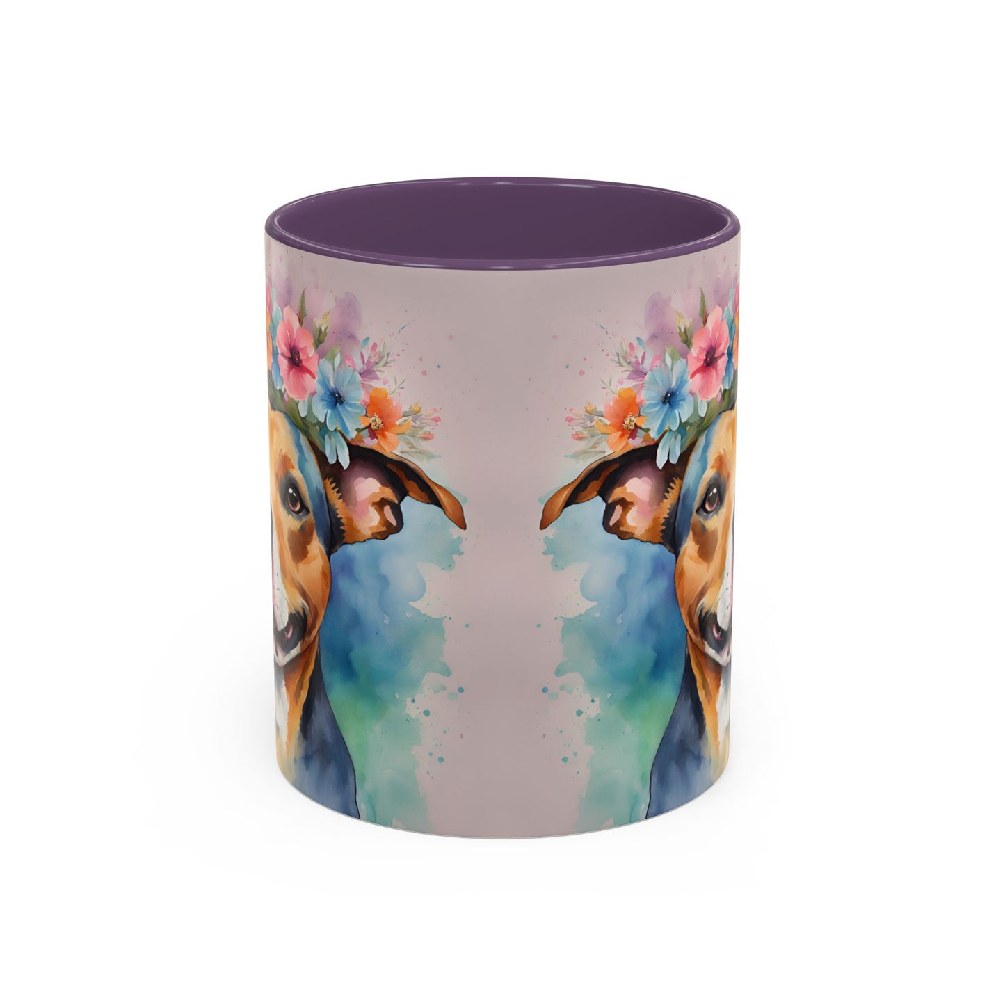 Staffordshire Bull Terrier 02 Accent Coffee Mug - Dog Lover Gift