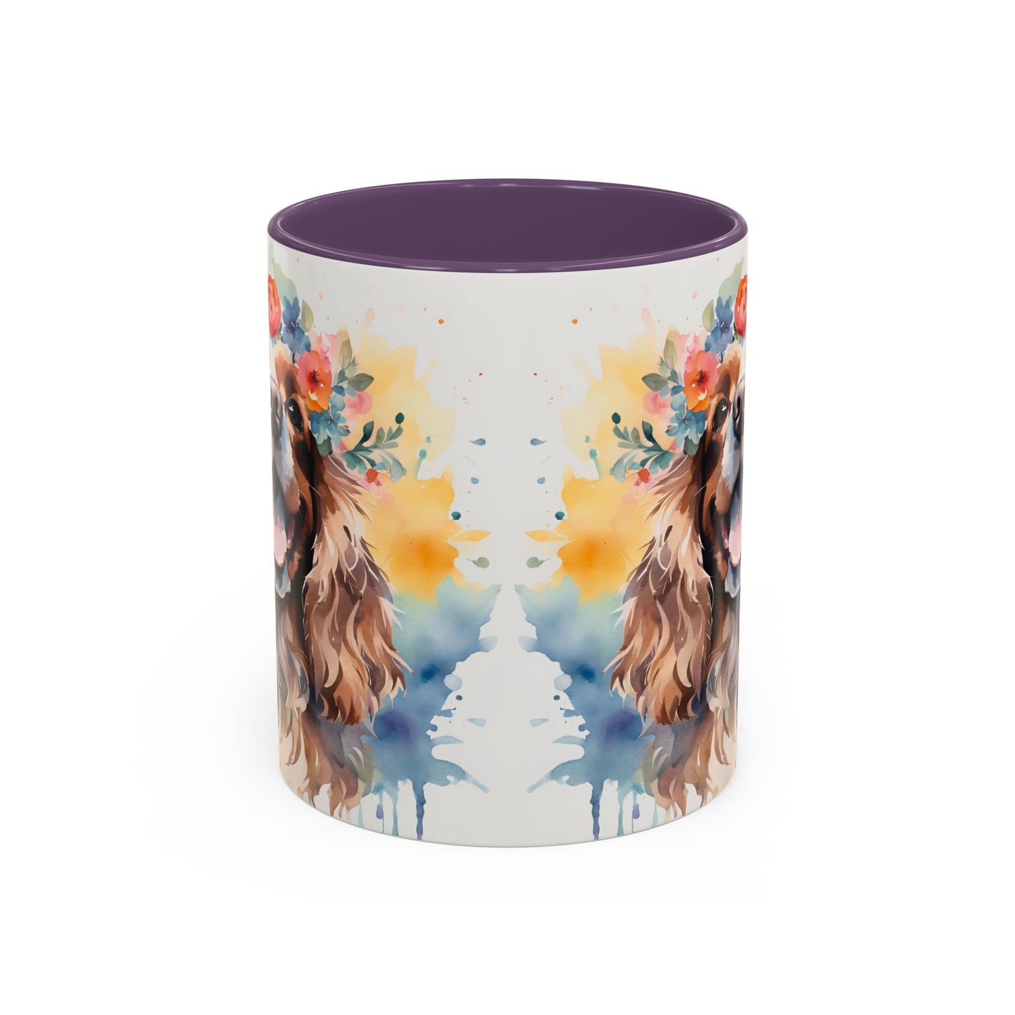 Cocker Spaniel 02 Accent Coffee Mug - Dog Lover Gift