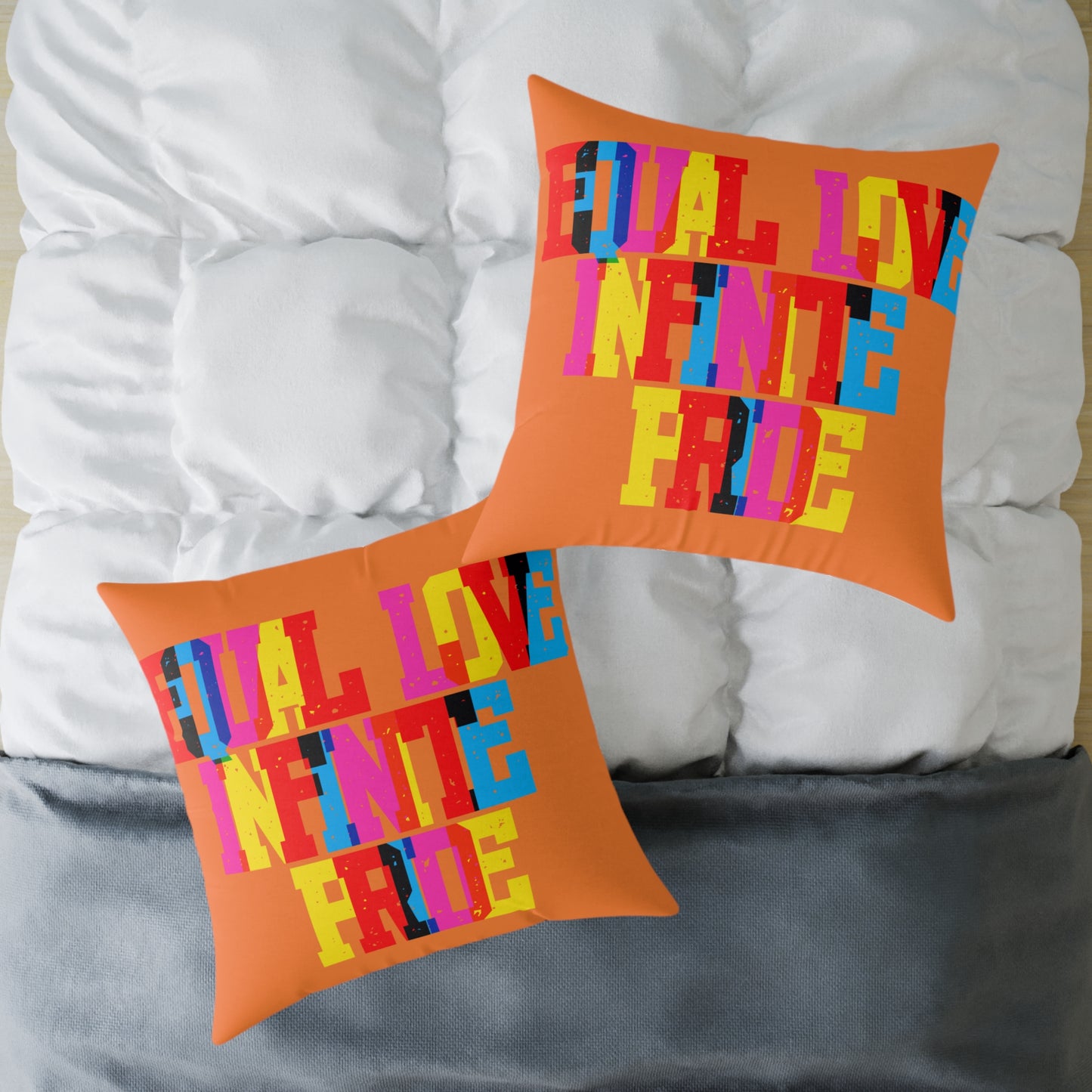 Equal Love Infinite Pride Poly Pillow