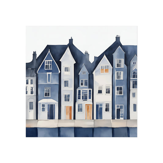 Blue Collection 28 Matte Print