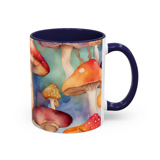 Mushroom 6 Accent Mug 11oz