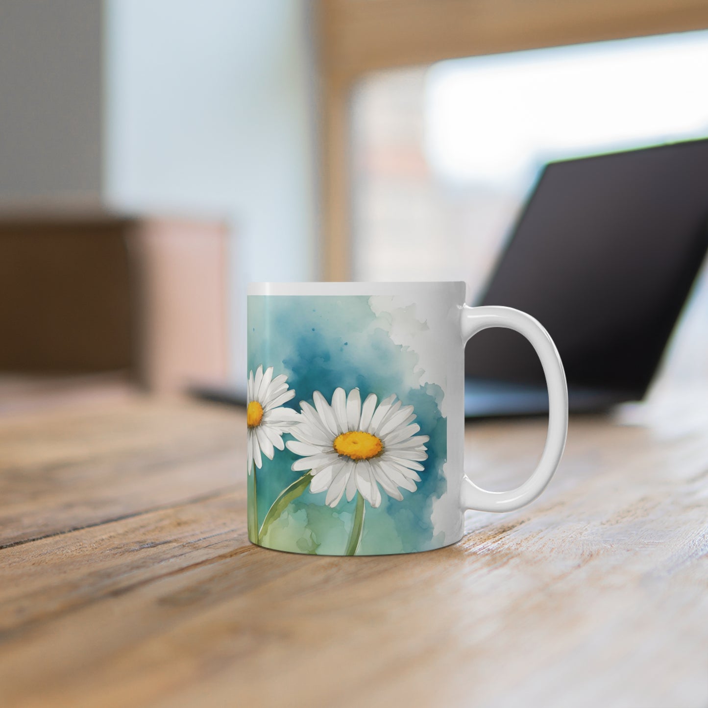 Daisies 04 Mug - Nature's Beauty Collection
